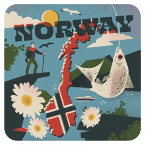 Norska skatterna, glasunderlag